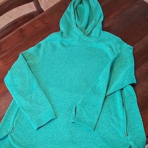 Old Navy Go Dry Cowl Hoodie-Teal